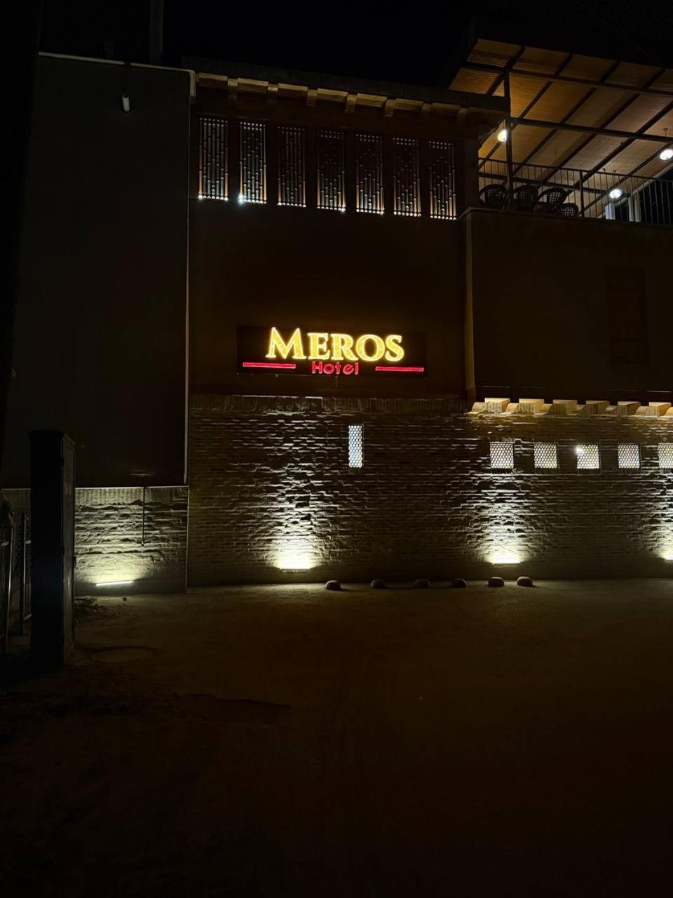 Meros Hotel Bukhara Eksteriør bilde