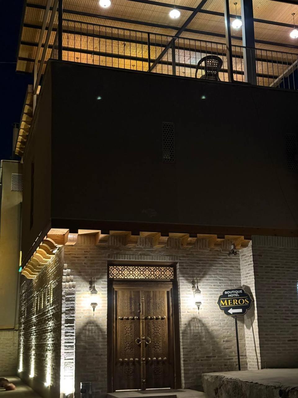 Meros Hotel Bukhara Eksteriør bilde